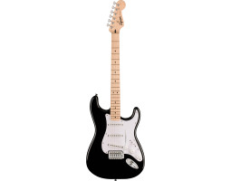 SQUIER BY FENDER SONIC STRATOCASTER MN BLACK Электрогитара