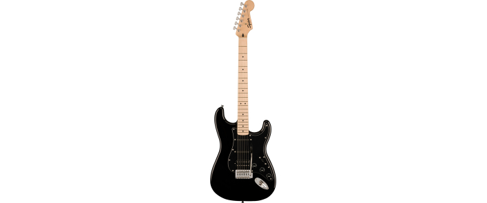 Електрогітара SQUIER SONIC STRATOCASTER HSS MN BLACK