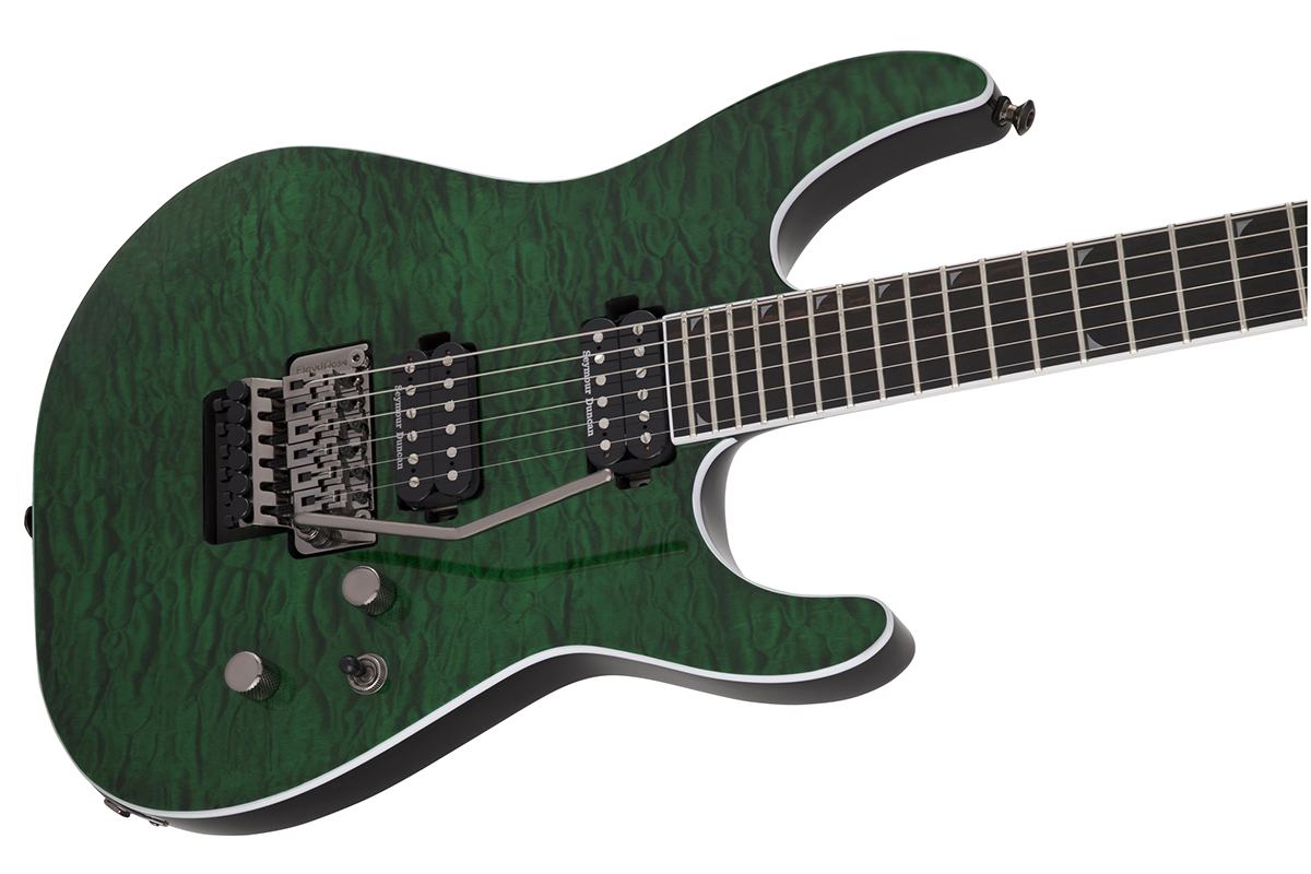 Электрогитара JACKSON PRO SERIES SL2Q MAHOGANY TRANS GREEN