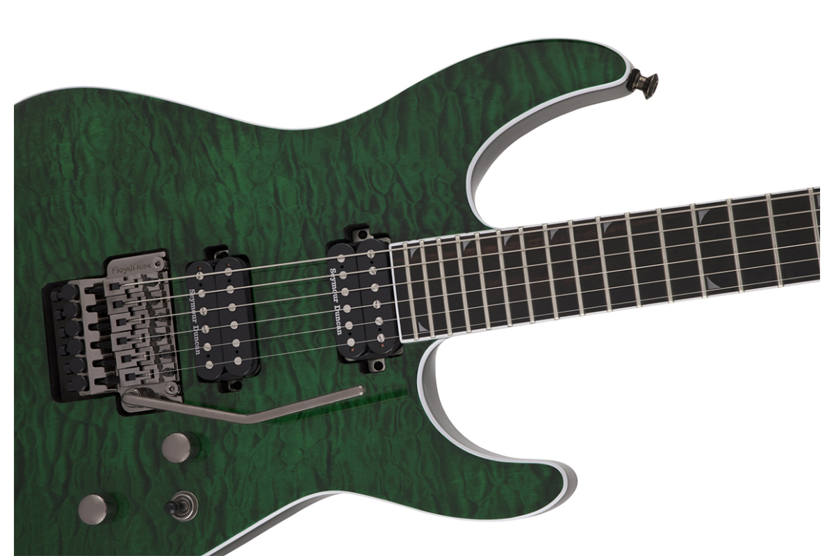 Электрогитара JACKSON PRO SERIES SL2Q MAHOGANY TRANS GREEN