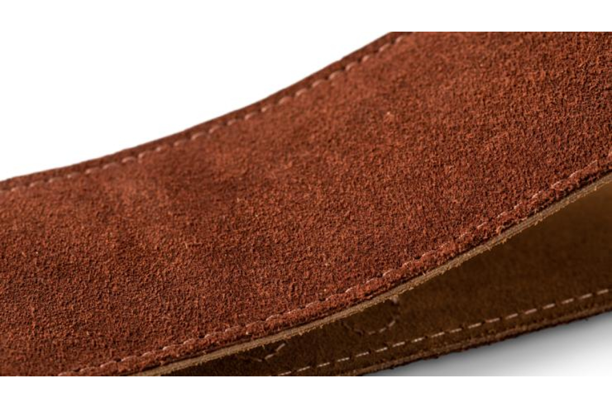 TAYLOR GUITARS STRAP EMBROIDERED SUEDE CHOCOLATE 2.5" Ремень гитарный