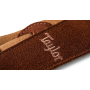 TAYLOR GUITARS STRAP EMBROIDERED SUEDE CHOCOLATE 2.5" Ремень гитарный