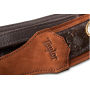 Ремень гитарный TAYLOR GUITARS STRAP GRAND PACIFIC BROWN LEATHER NICKEL CONCHO 3