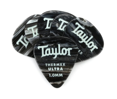 Набір медіаторів TAYLOR GUITARS 351 THERMEX ULTRA PICKS 1.0 MM BLACK ONYX 6 PACK