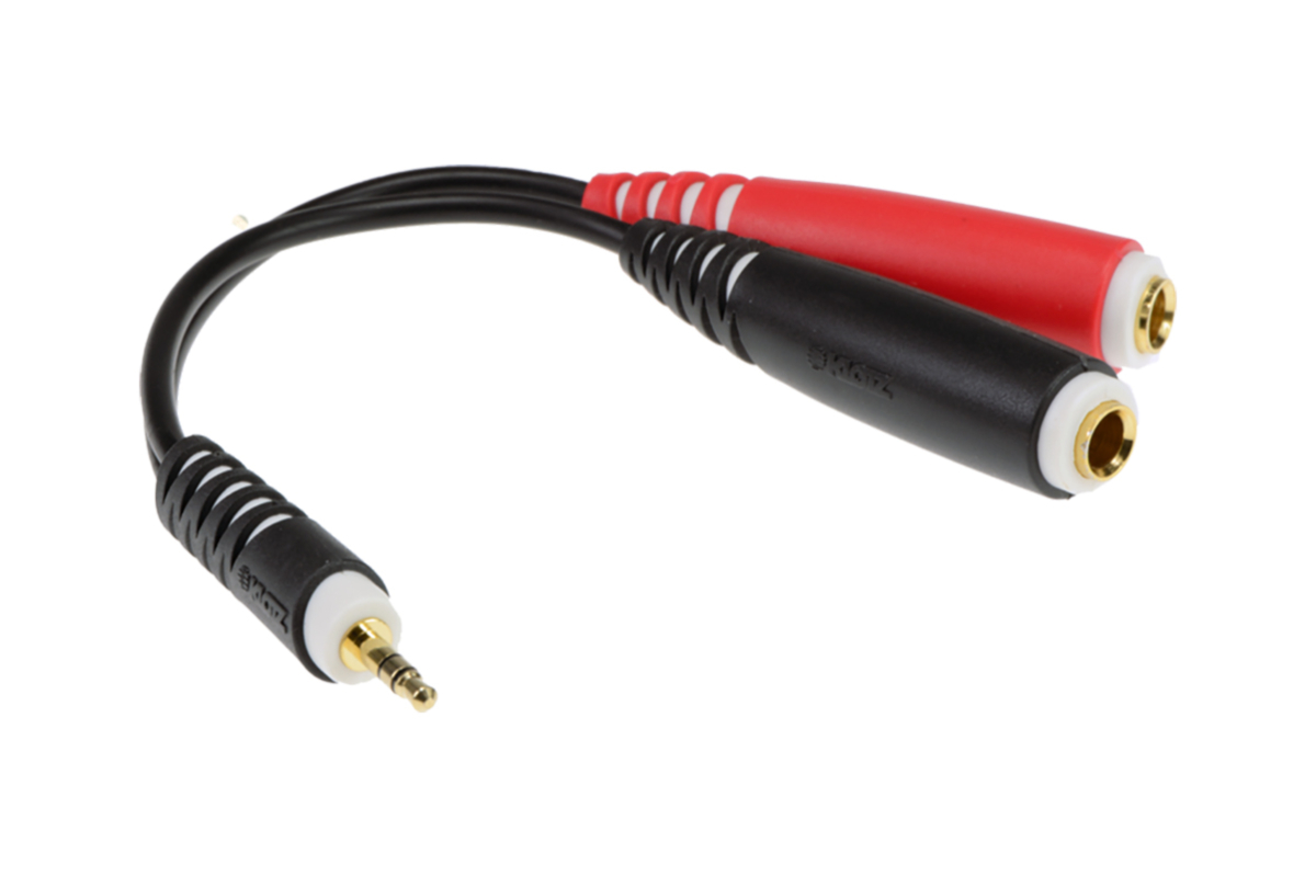 Адаптер KLOTZ AYS-3 Y-CABLE ADAPTER BLACK