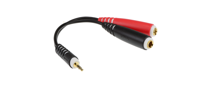 Адаптер KLOTZ AYS-3 Y-CABLE ADAPTER BLACK