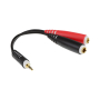 Адаптер KLOTZ AYS-3 Y-CABLE ADAPTER BLACK