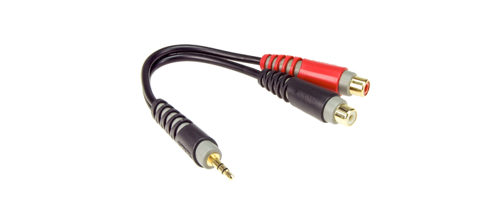 Адаптер KLOTZ AYS-4 Y-CABLE ADAPTER BLACK
