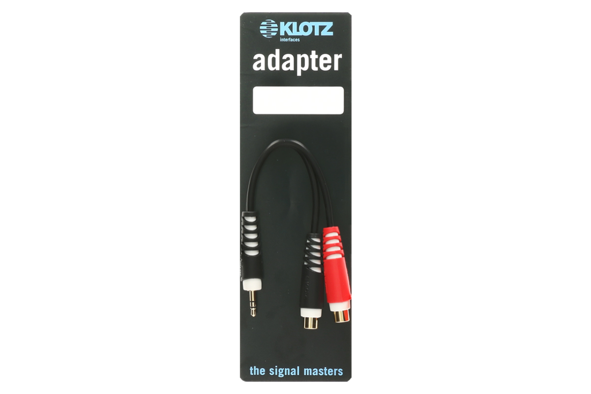 Адаптер KLOTZ AYS-4 Y-CABLE ADAPTER BLACK