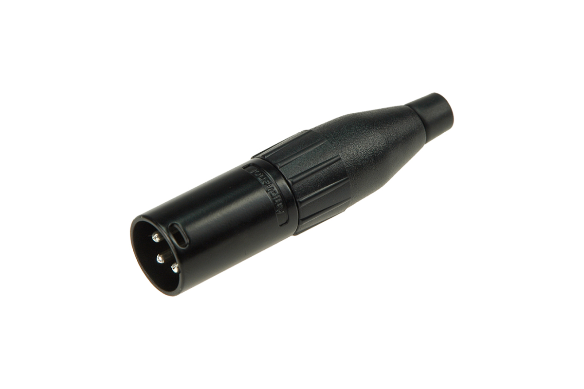 Коннектор XLR 3-pin male (папа) KLOTZ AC3MBBULK