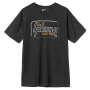 Футболка GIBSON CUSTOM LOGO T-SHIRT GRAY LARGE