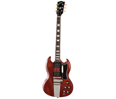 Електрогітара GIBSON SG STANDARD '61 FADED MAESTRO VIBROLA VINTAGE CHERRY