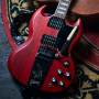Электрогитара GIBSON SG STANDARD '61 FADED MAESTRO VIBROLA VINTAGE CHERRY