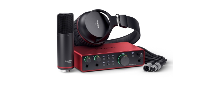 Аудиоинтерфейс FOCUSRITE Scarlett 2i2 Studio 4th Gen