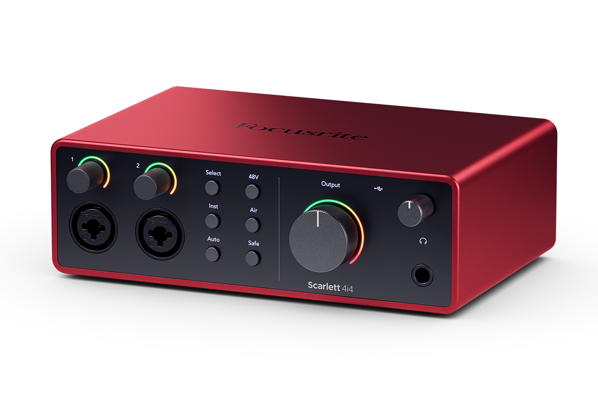 Аудіоінтерфейс FOCUSRITE Scarlett 4i4 4th Gen