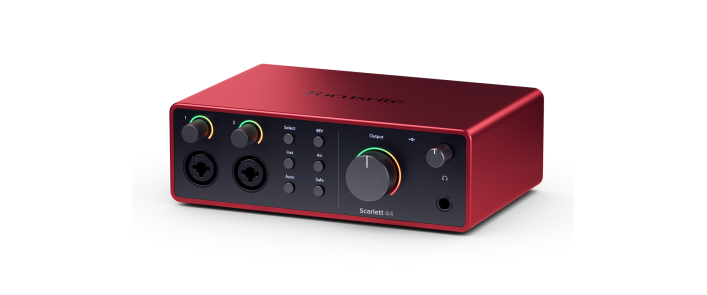 Аудіоінтерфейс FOCUSRITE Scarlett 4i4 4th Gen