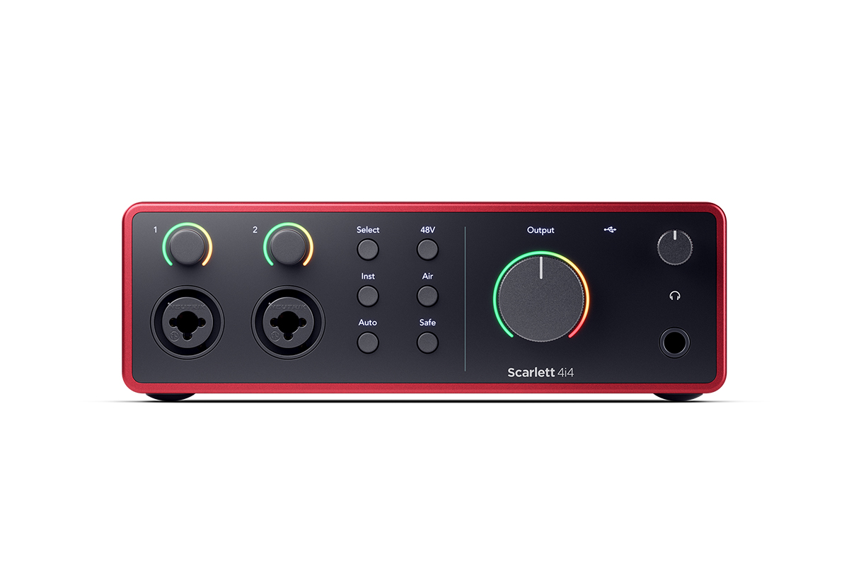 Аудіоінтерфейс FOCUSRITE Scarlett 4i4 4th Gen