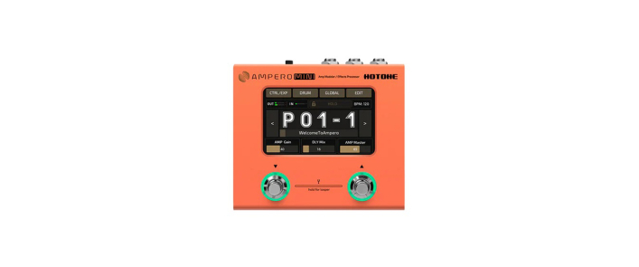 Гітарний процесор ефектів HOTONE AUDIO AMPERO MINI ORANGE