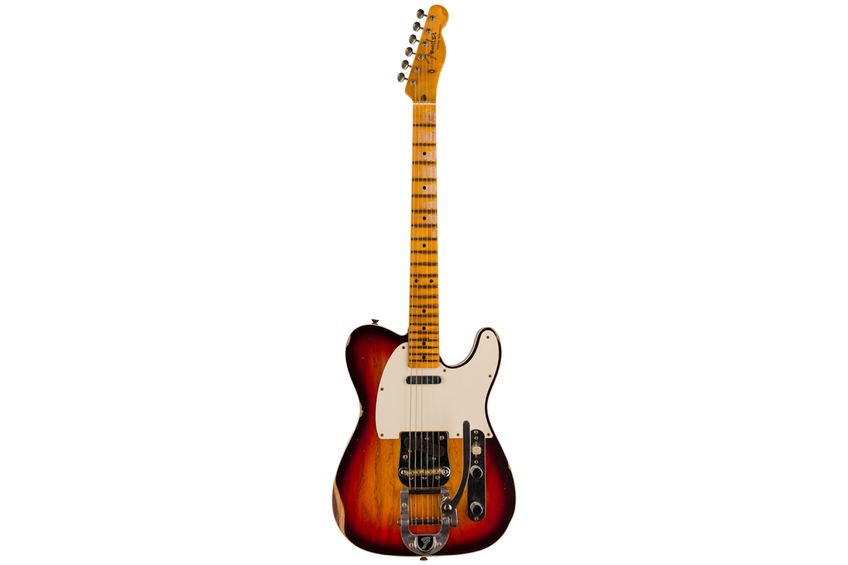 Электрогитара FENDER LIMITED EDITION CUSTOM SHOP '59 TEXAS TELECASTER CUSTOM RELIC WIDE FADE CHOCOLATE 3-COLOR SUNBURST