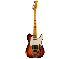 Електрогітара FENDER LIMITED EDITION CUSTOM SHOP '59 TEXAS TELECASTER CUSTOM RELIC WIDE FADE CHOCOLATE 3-COLOR SUNBURST