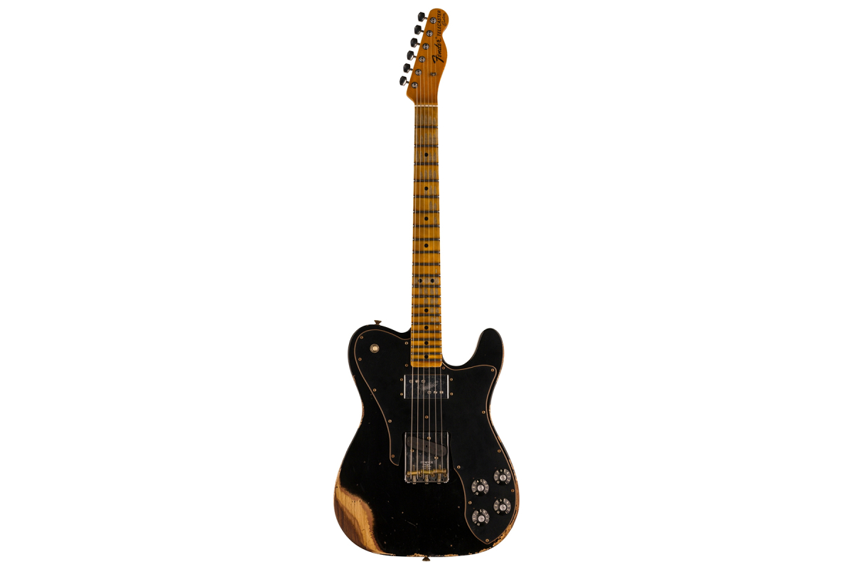 Электрогитара FENDER LIMITED EDITION CUSTOM SHOP '70S TELECASTER HEAVY RELIC AGED BLACK