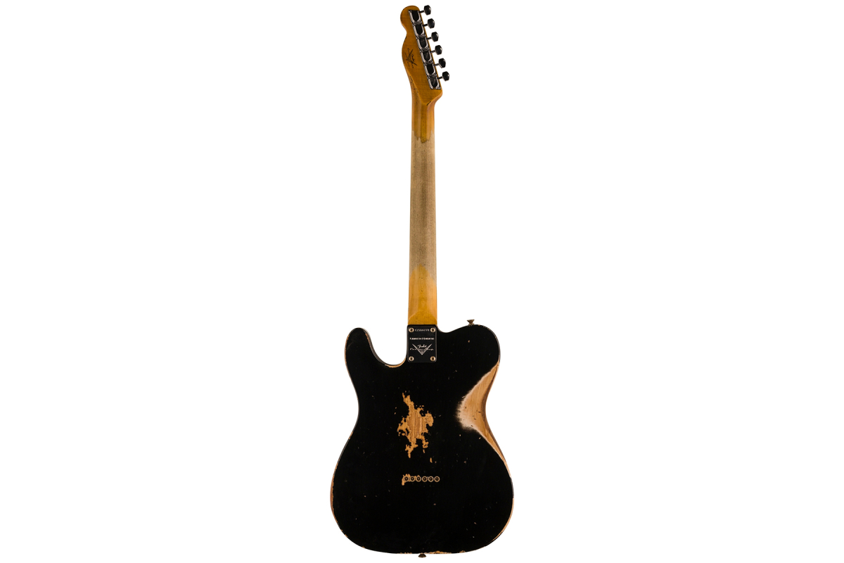 Электрогитара FENDER LIMITED EDITION CUSTOM SHOP '70S TELECASTER HEAVY RELIC AGED BLACK