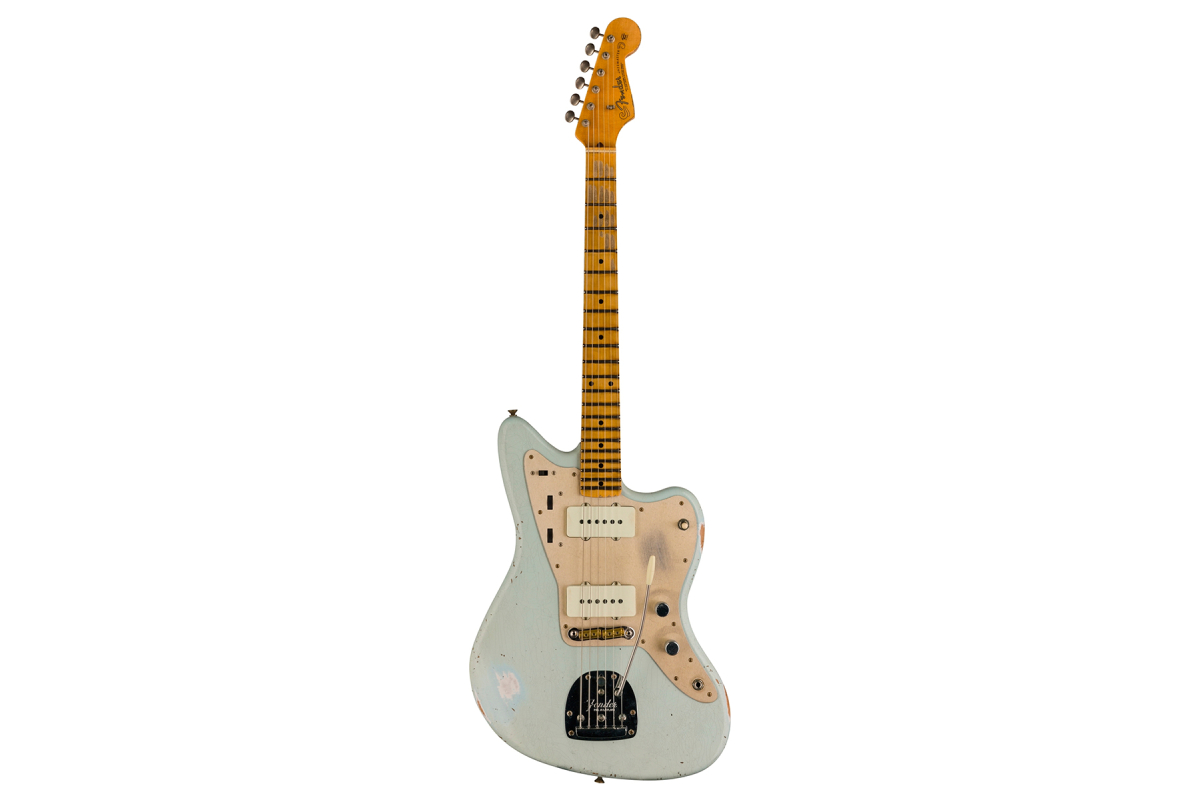 Электрогитара FENDER LIMITED EDITION CUSTOM SHOP JAZZMASTER RELIC AGED SONIC BLUE