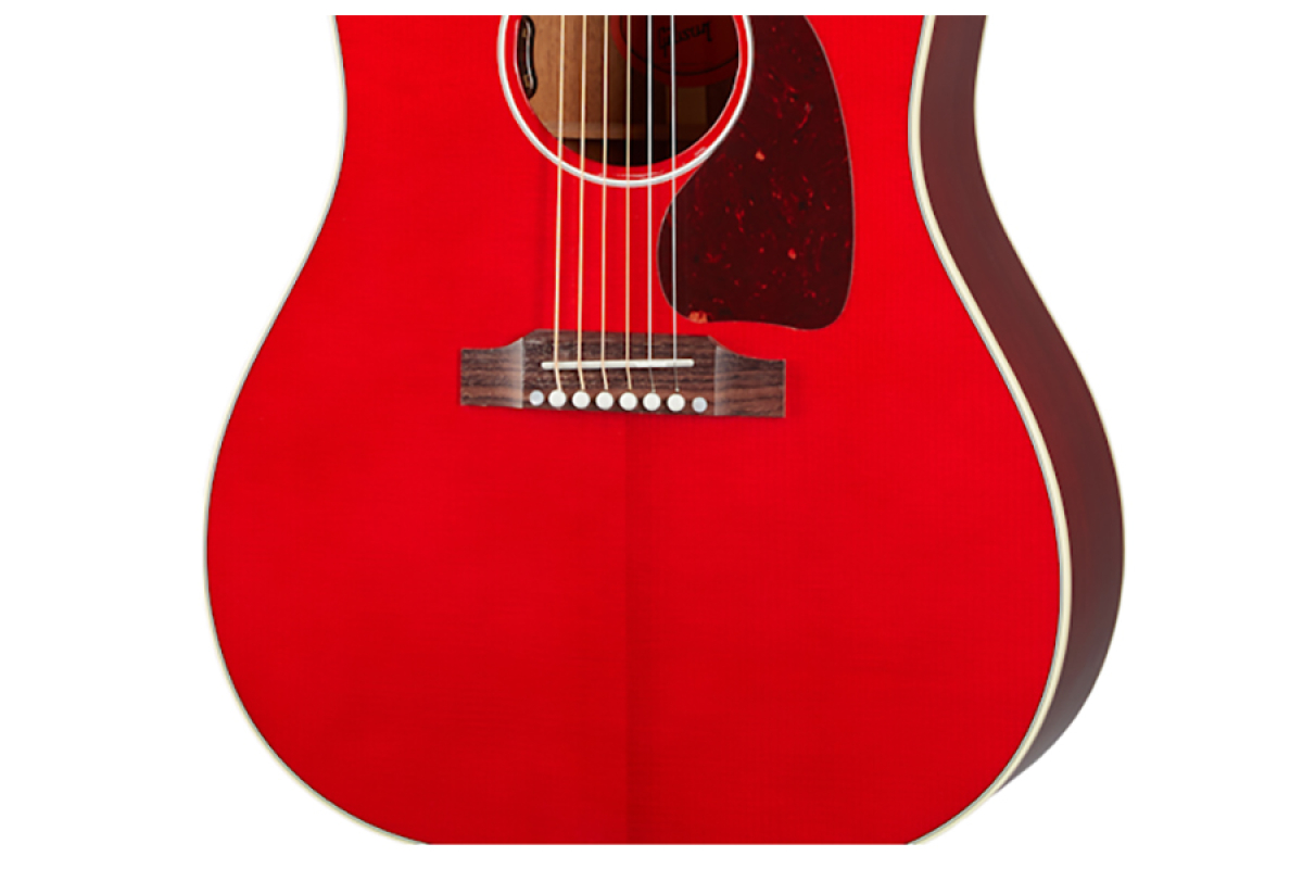Гитара электроакустическая GIBSON J-45 STANDARD CHERRY