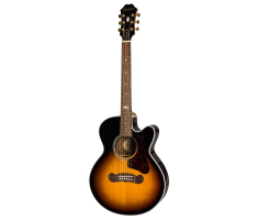 Гитара электроакустическая EPIPHONE J-200 EC STUDIO PARLOR VINTAGE SUNBURST