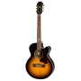 Гитара электроакустическая EPIPHONE J-200 EC STUDIO PARLOR VINTAGE SUNBURST
