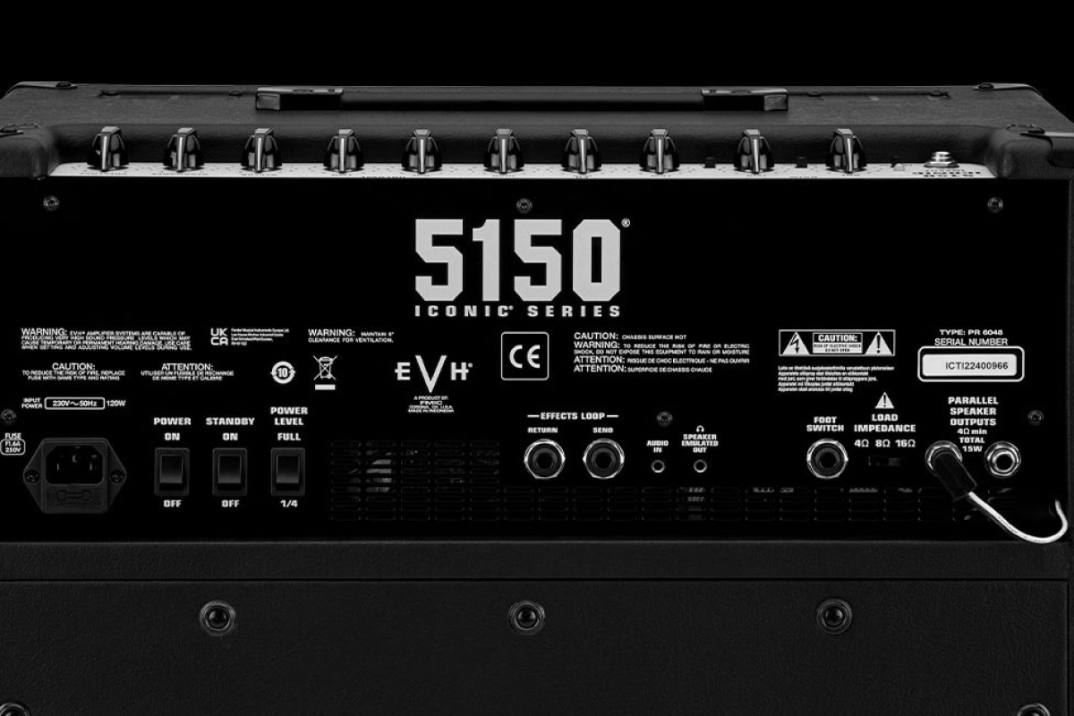 Гітарний комбопідсилювач EVH 5150 ICONIC SERIES COMBO 1x10 BLACK