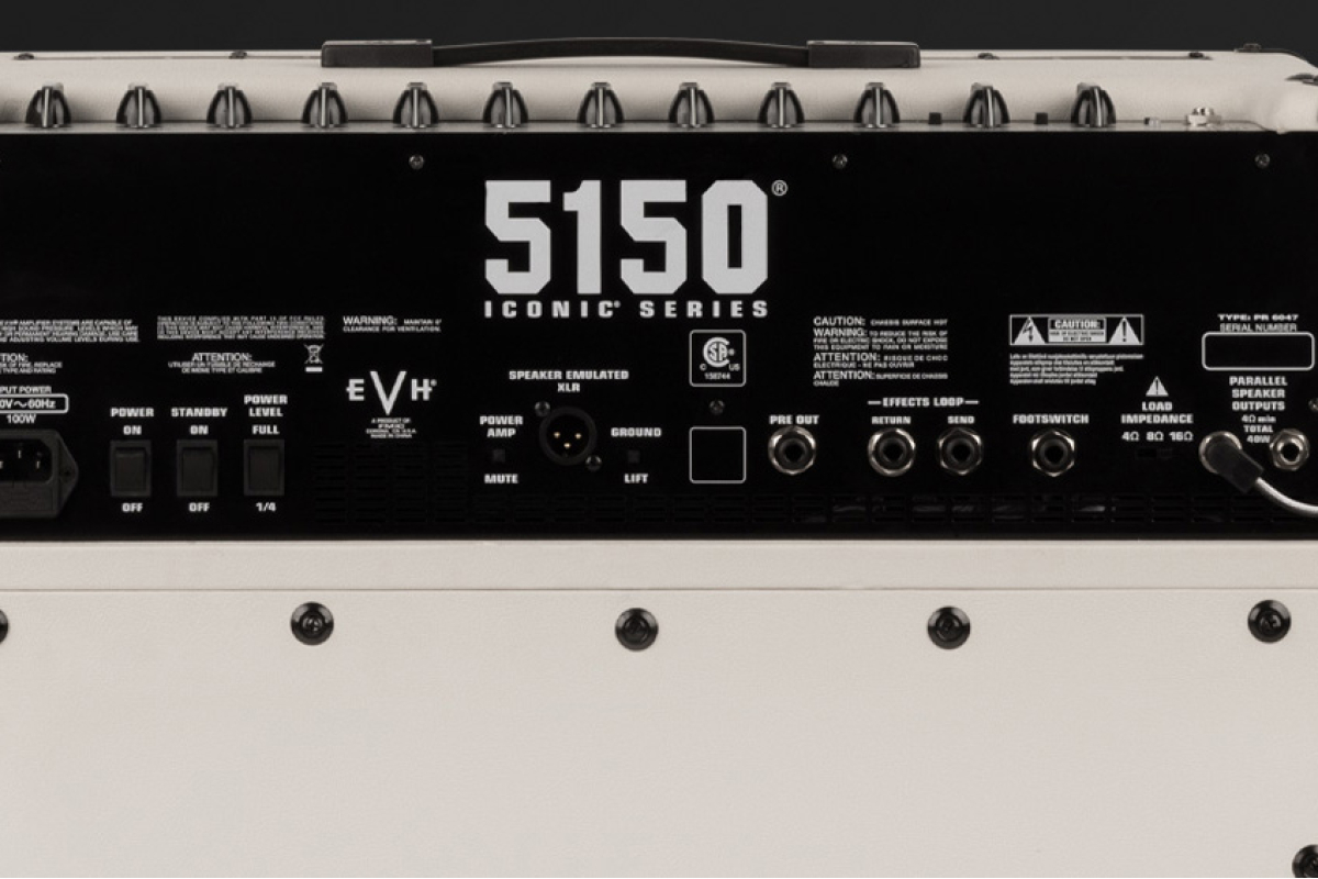 Гітарний комбопідсилювач EVH 5150 ICONIC SERIES COMBO 1x12 IVORY