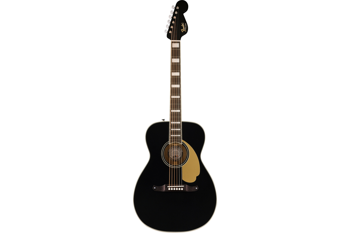 Гитара электроакустическая FENDER MALIBU VINTAGE BLACK