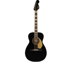 Гитара электроакустическая FENDER MALIBU VINTAGE BLACK