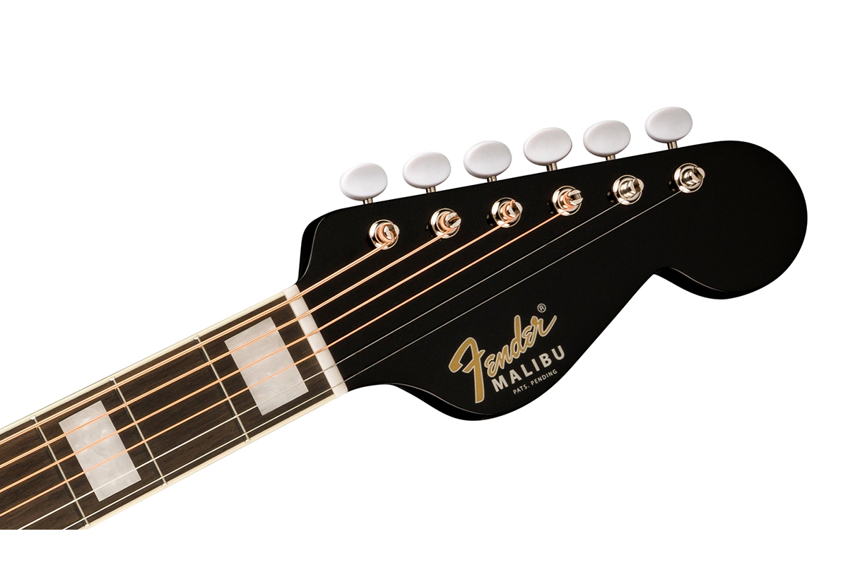 Гитара электроакустическая FENDER MALIBU VINTAGE BLACK