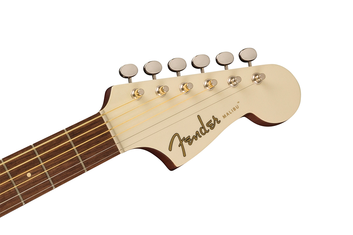 Гітара електроакустична FENDER MALIBU PLAYER OLYMPIC WHITE WN