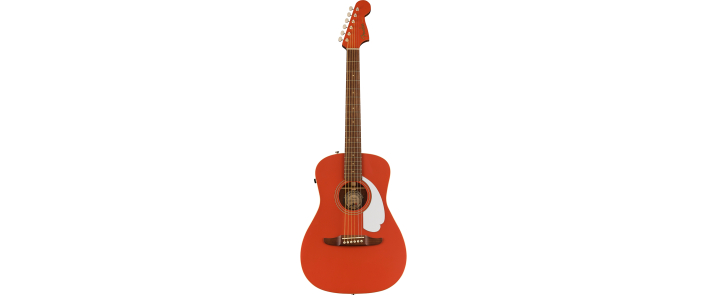  Гітара електроакустична FENDER MALIBU PLAYER FIESTA RED WN