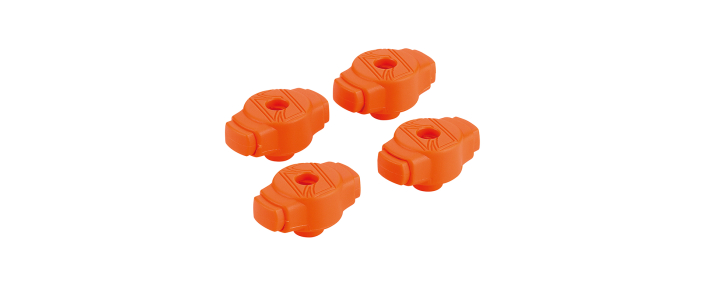 Гайка для фиксации тарелки TAMA QC8B4OR ORANGE