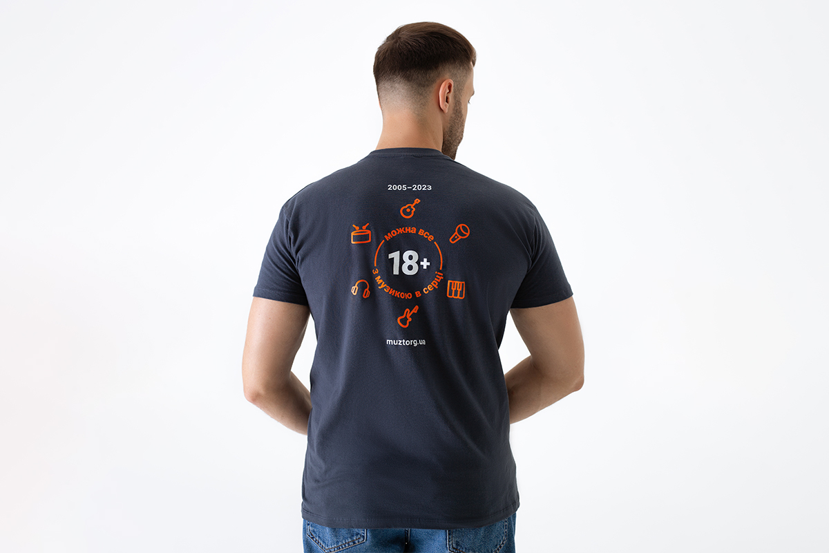 MUZTORG t-shirt male XL Футболка