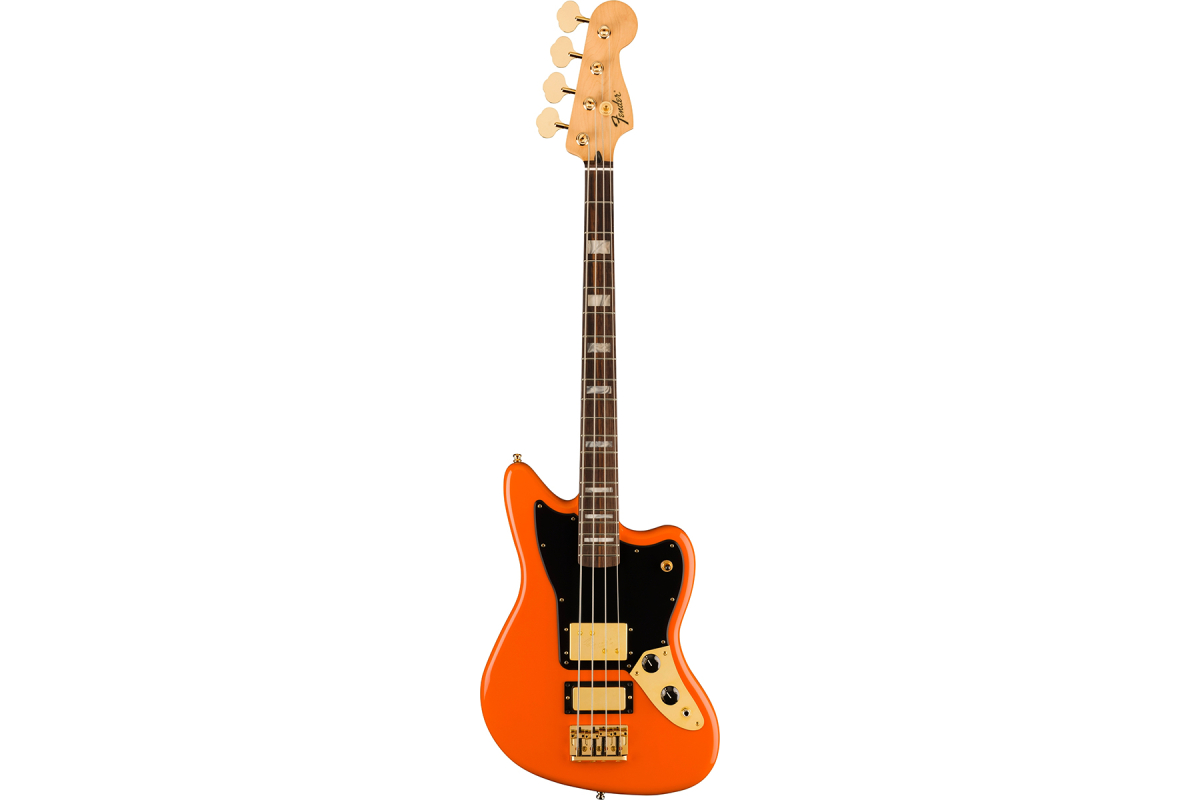 FENDER MIKE KERR JAGUAR BASS RW TIGERS BLOOD ORANGE (LIMITED) Бас-гітара