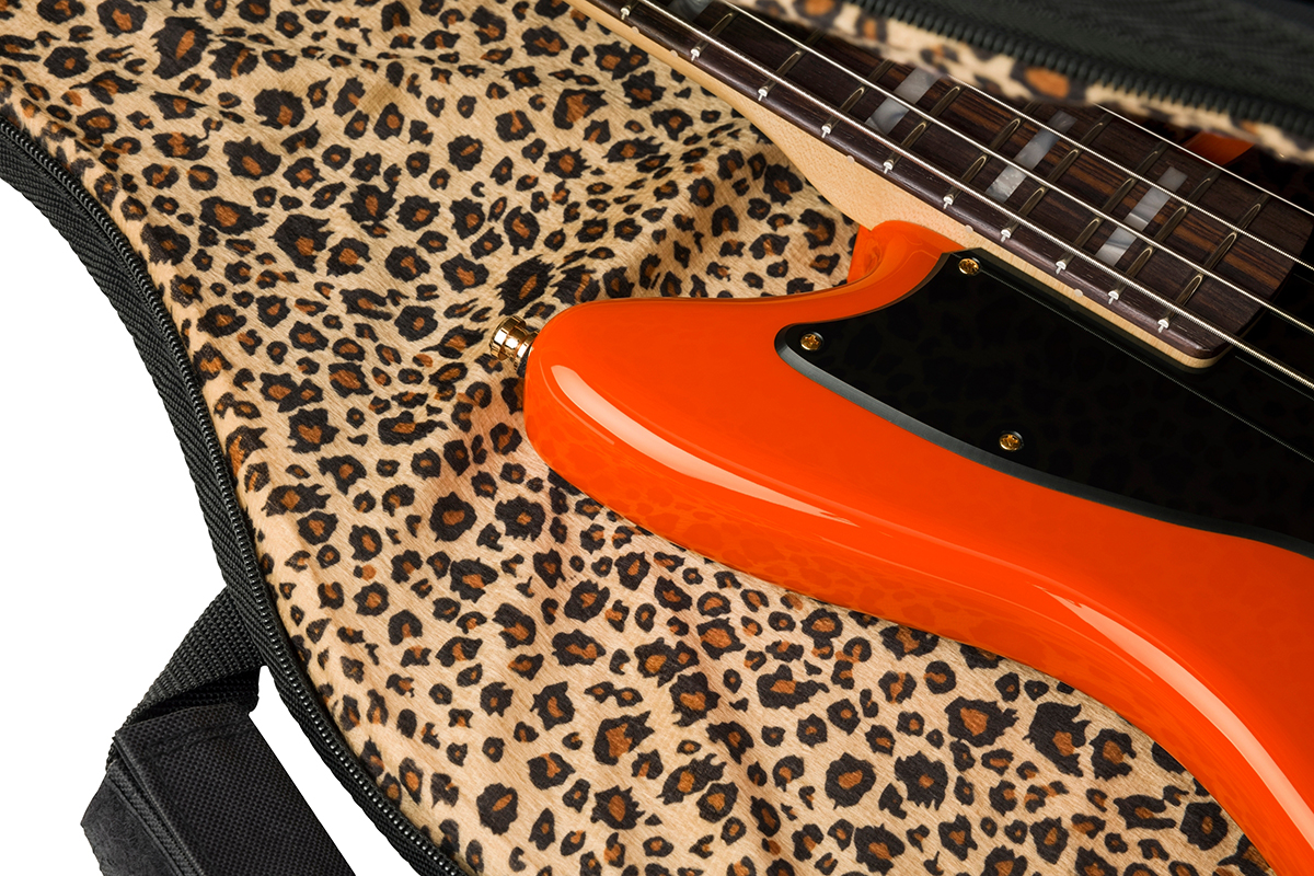 FENDER MIKE KERR JAGUAR BASS RW TIGERS BLOOD ORANGE (LIMITED) Бас-гітара