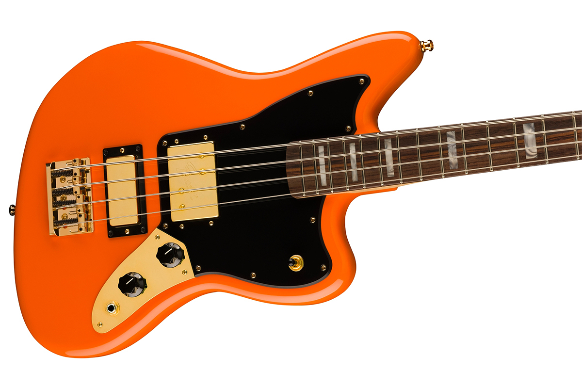 FENDER MIKE KERR JAGUAR BASS RW TIGERS BLOOD ORANGE (LIMITED) Бас-гітара
