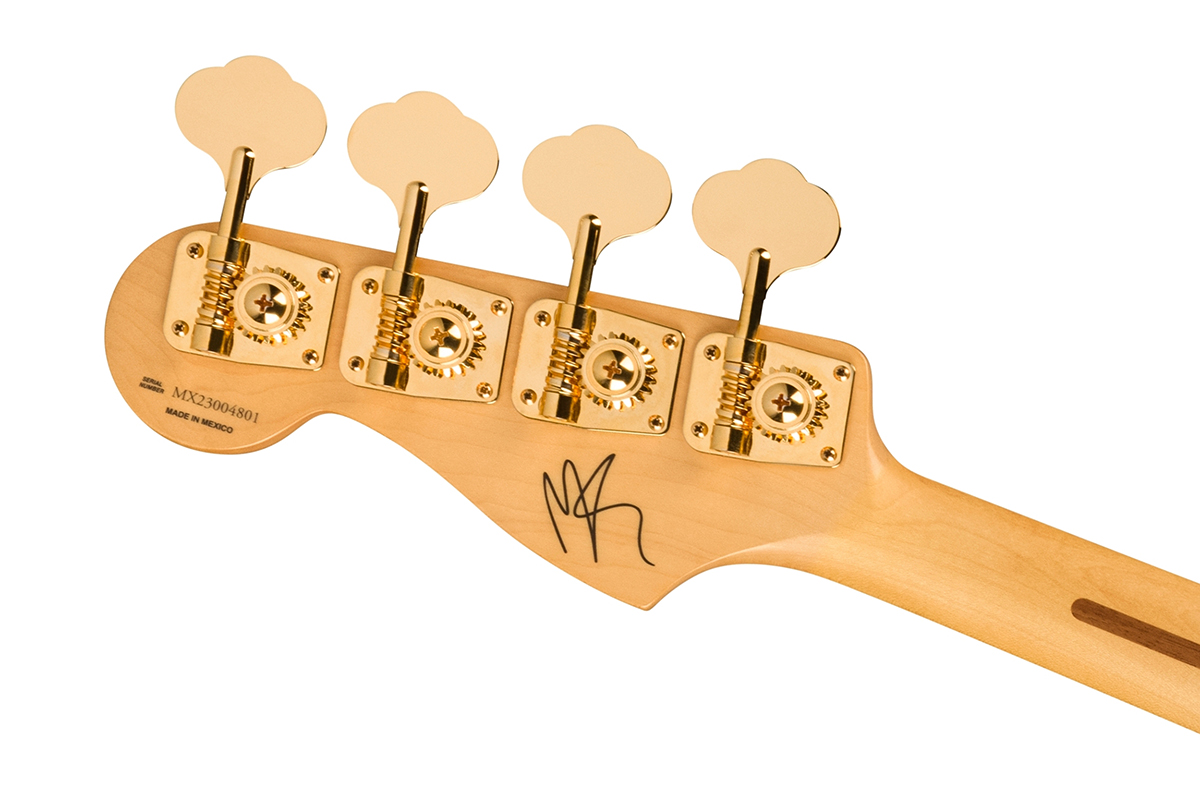 FENDER MIKE KERR JAGUAR BASS RW TIGERS BLOOD ORANGE (LIMITED) Бас-гітара