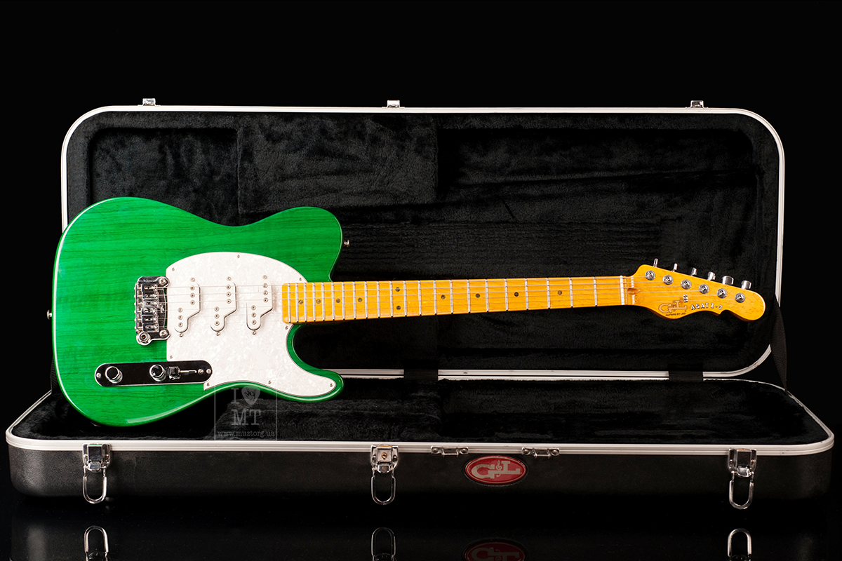 Електрогітара GL Guitars ASAT TELE Z3 Ash Green MN
