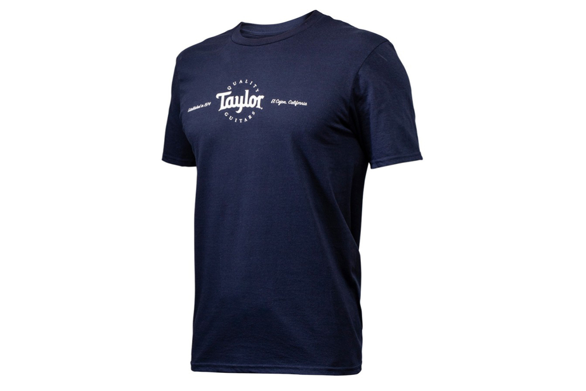 Футболка TAYLOR GUITARS T-SHIRT MENS CLASSIC NAVY BLUE S