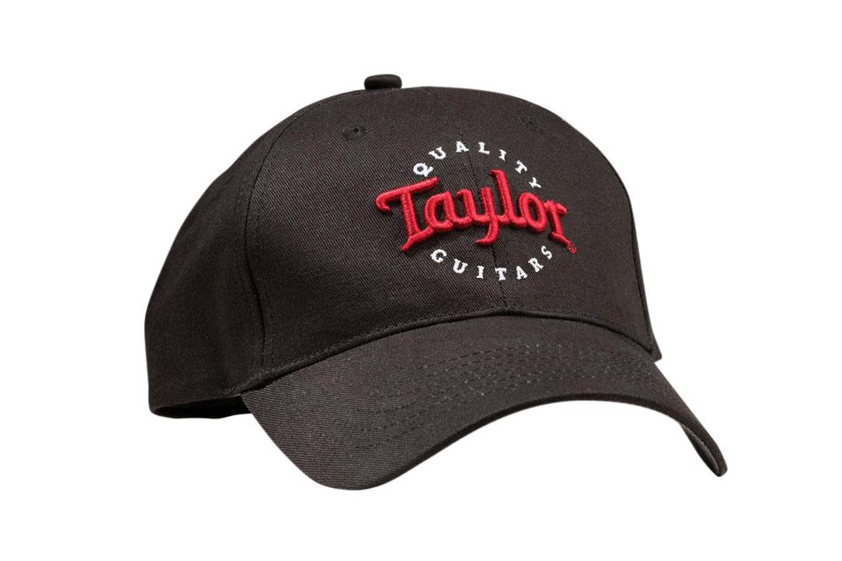 Кепка TAYLOR GUITARS CAP BLACK RED-WHITE LOGO
