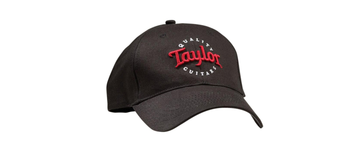 Кепка TAYLOR GUITARS CAP BLACK RED-WHITE LOGO