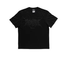 Футболка IBANEZ IBAT011XXL T-SHIRT IRON LABEL BLACK XXL SIZE