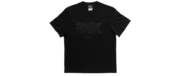 Футболка IBANEZ IBAT011XXL T-SHIRT IRON LABEL BLACK XXL SIZE