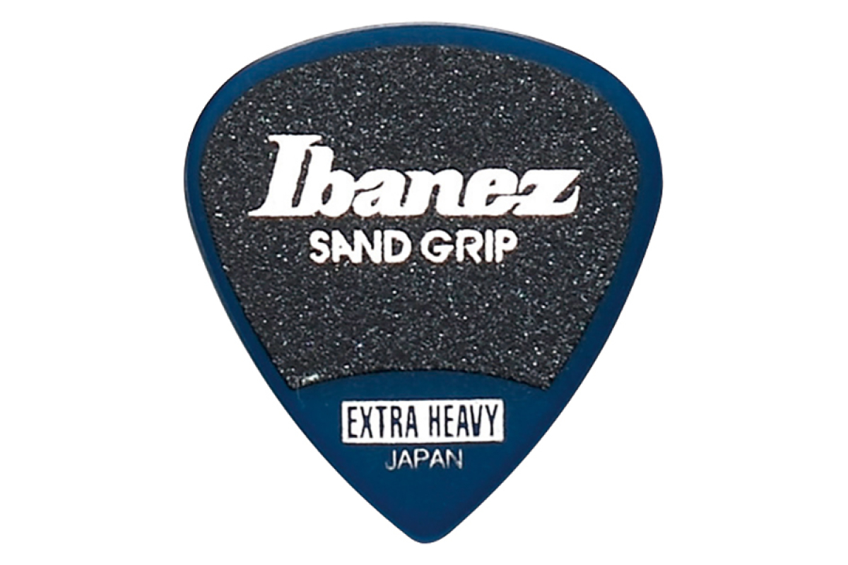Медиатор IBANEZ PA16XSG-DB WIZARD EXTRA HEAVY SAND GRIP PICK DEEP BLUE